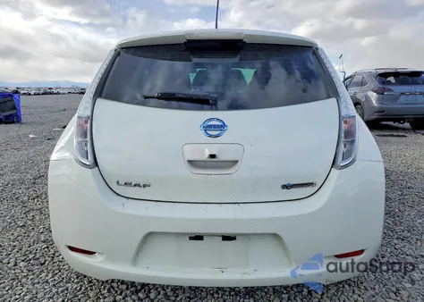 2017 Nissan Leaf S z USA, uszkodzony, nr VIN 1N4BZ0CP2HC301473